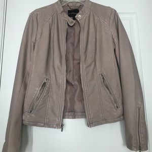 Express faux leather jacket